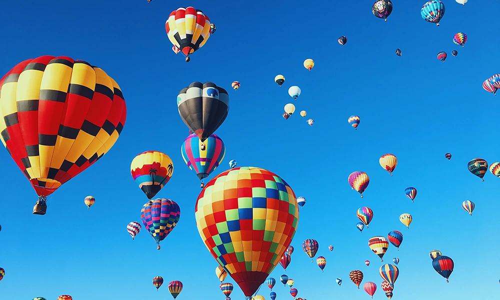 hot-air balloon flight vendee