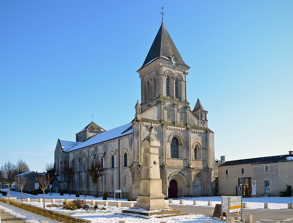 visite Abbaye Nieul sur Autise