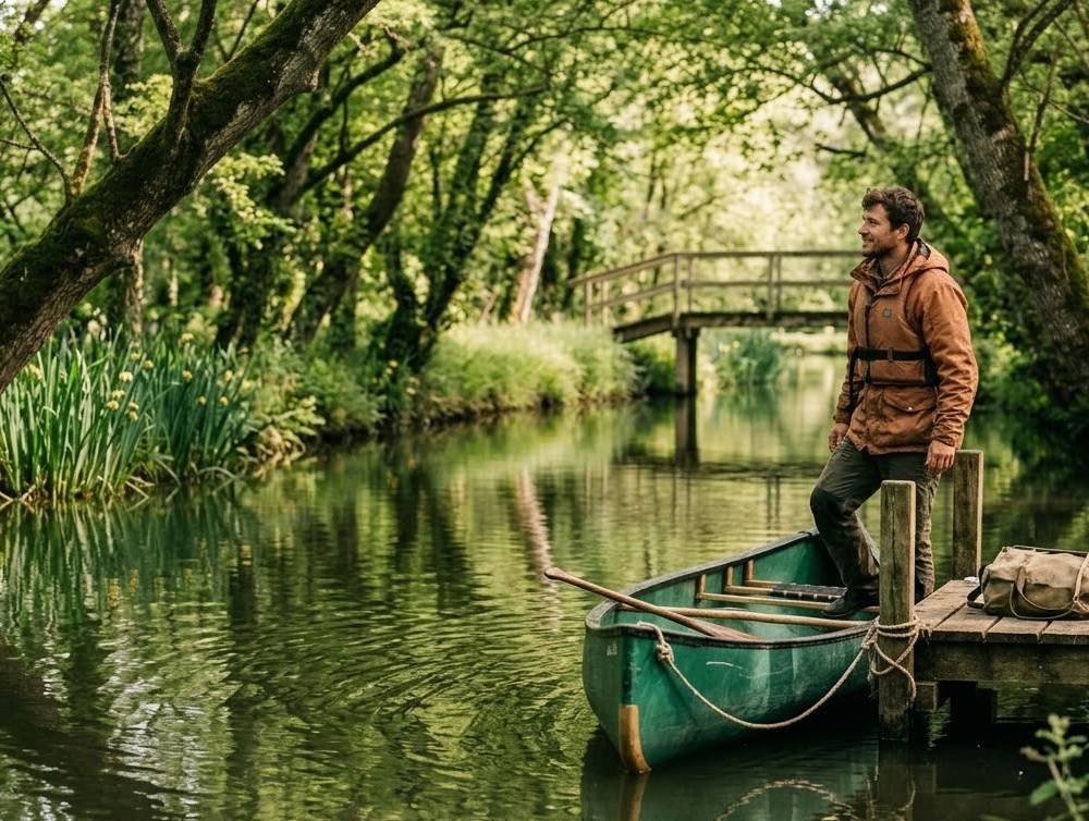 canoë dans le Marais Poitevin (2)
