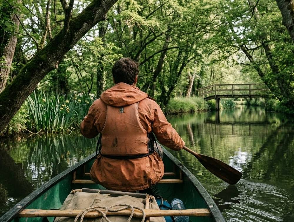 canoë dans le Marais Poitevin (3)